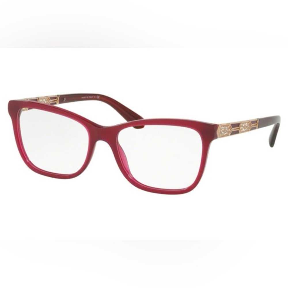 Bvlgari eyeglasses with crystals